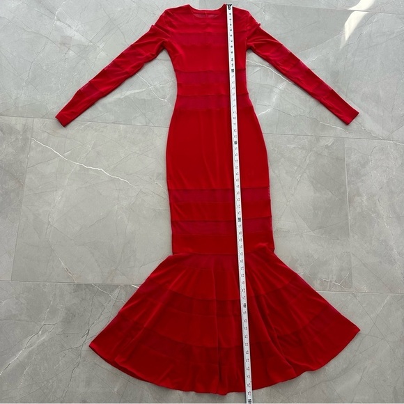 Norma Kamali Spliced Dress Fishtail Gown - Picture 11 of 16